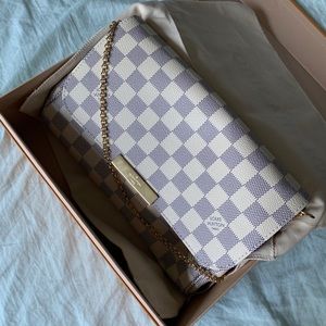 Louis Vuitton Favorite MM in Damier Azur